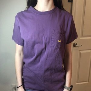 Southern Marsh Purple Short Sleeve T Shirt M